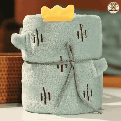 Chăn mền gấu bông thú khung long